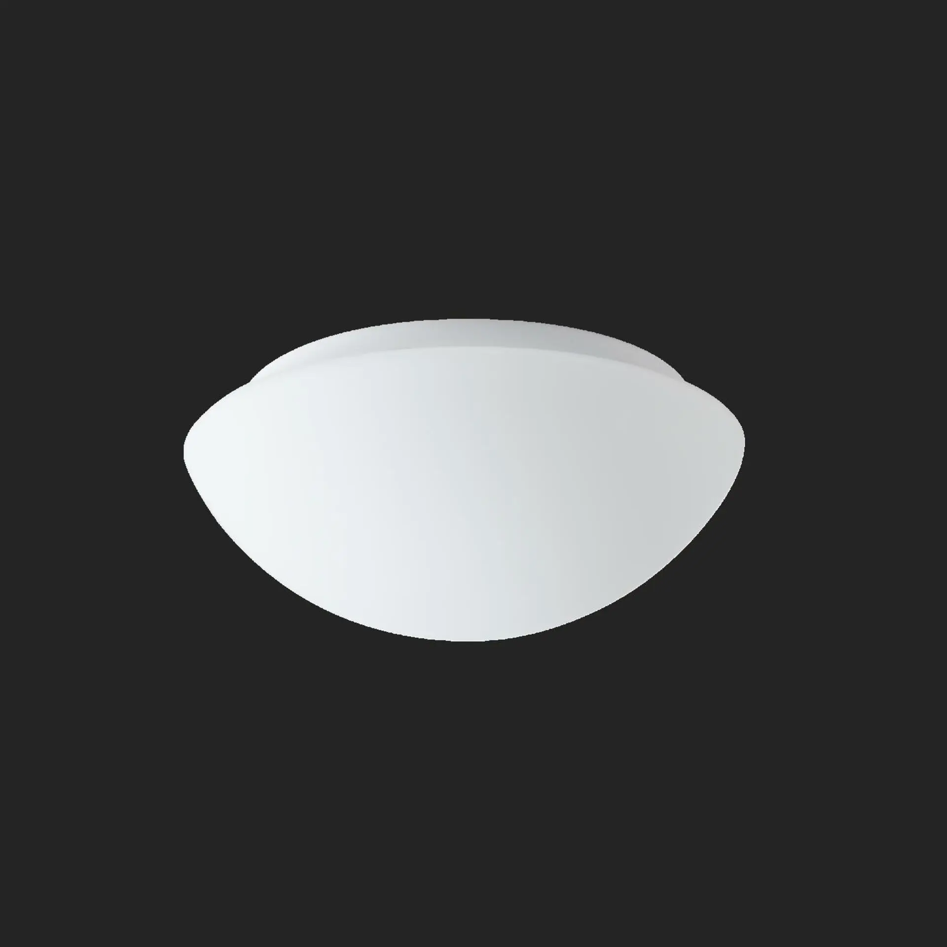 OSMONT AUR47967 AURA 7 stropní/nástěnné skleněné svítidlo bílá IP44 4000 K 1W LED