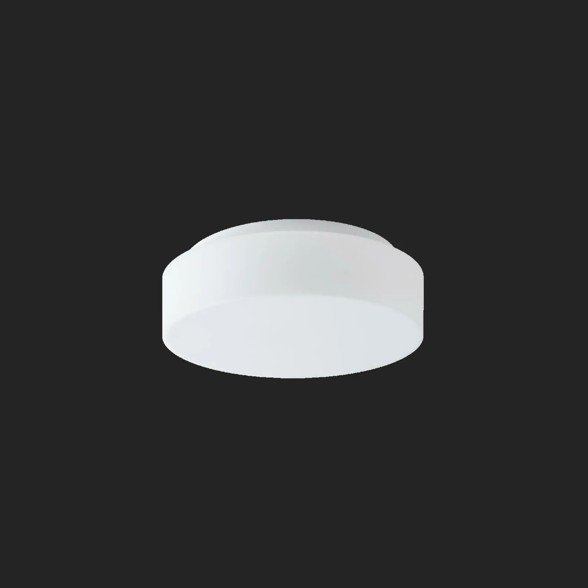 OSMONT ELS49774 ELSA 1 stropní/nástěnné skleněné svítidlo bílá IP44 4000 K 1W LED