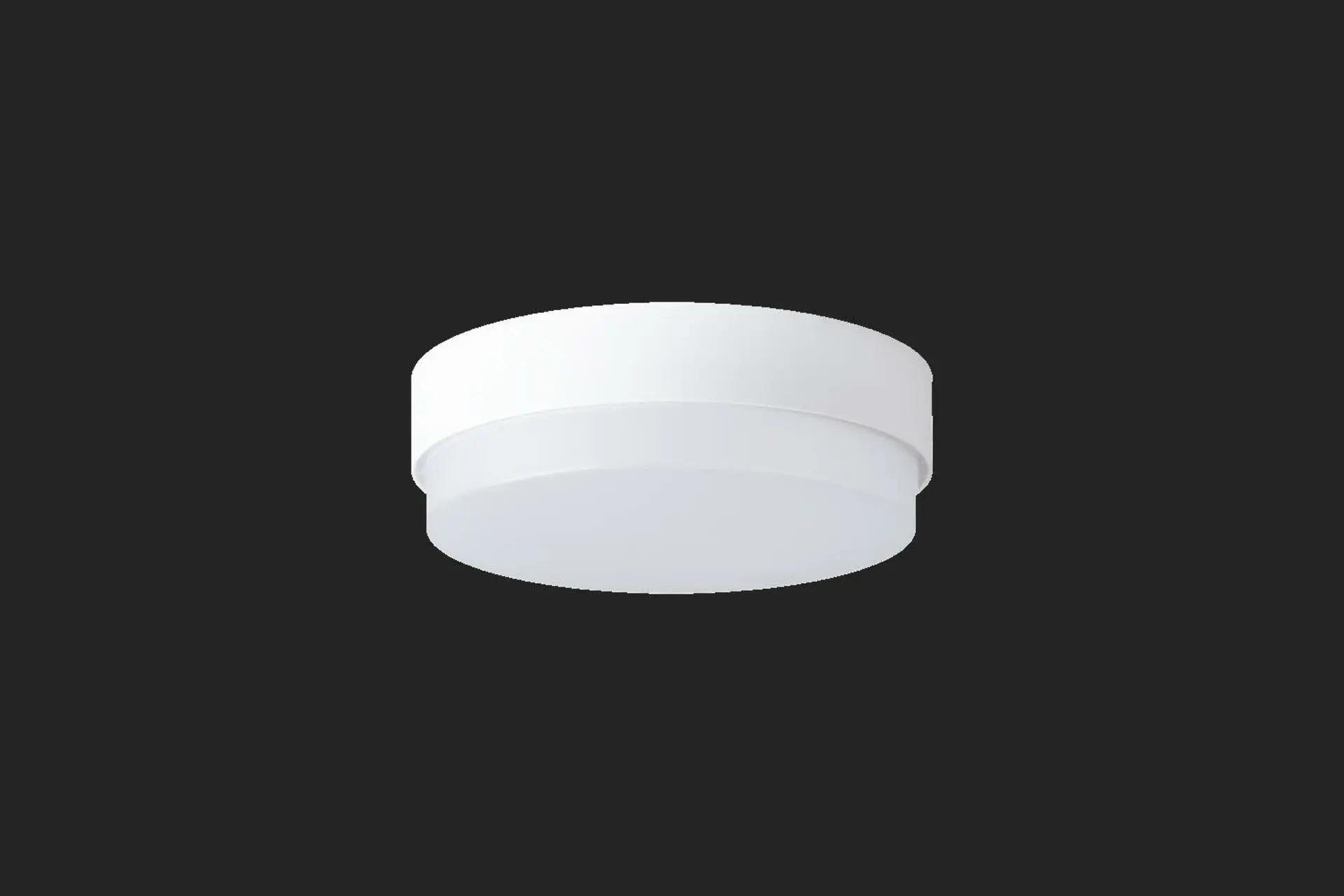 OSMONT TRI50169 TRITON 2 stropní/nástěnné průmyslové plastové svítidlo bílá IP65 3000 K 27W LED HF nouzové kombinované 3 h