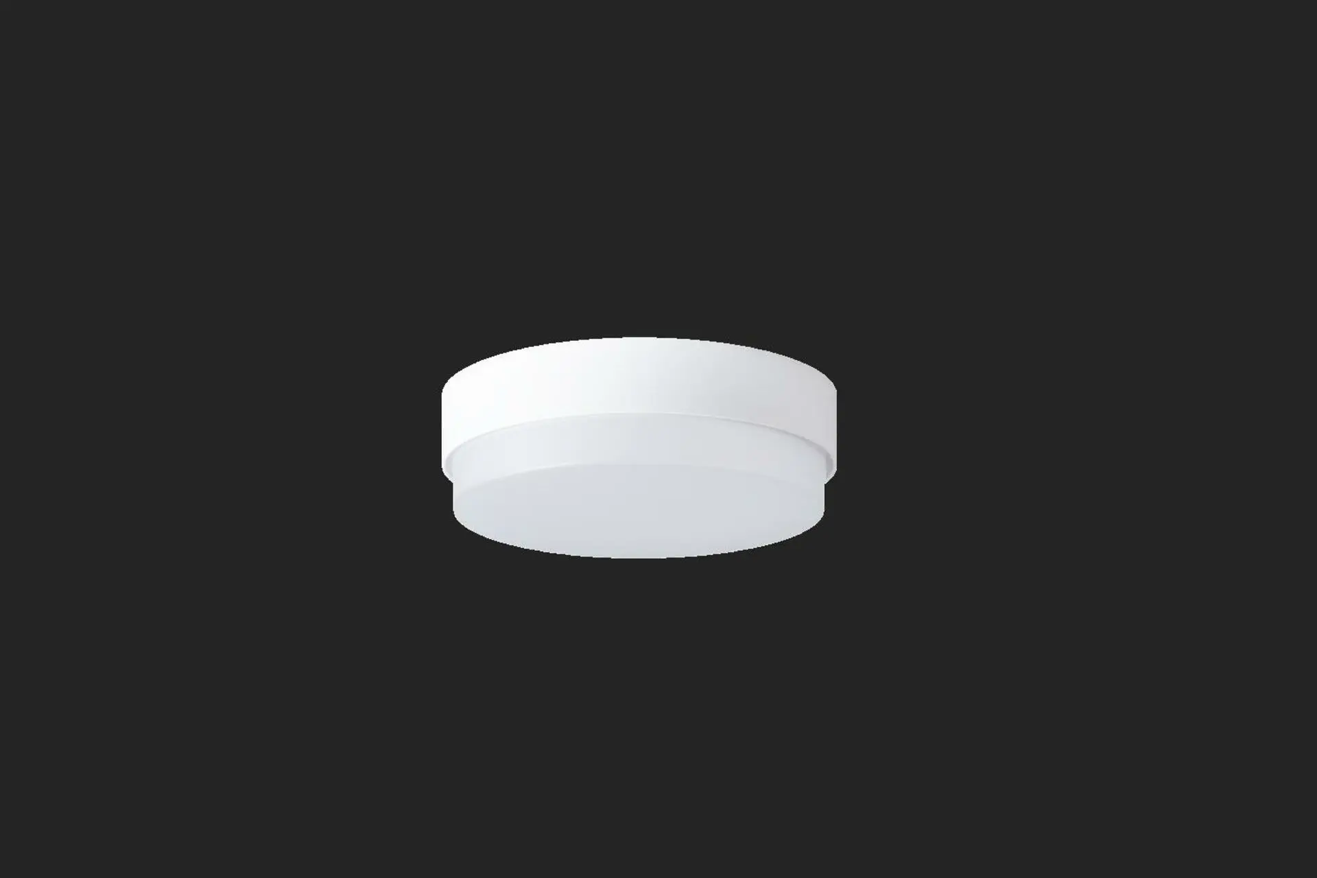 OSMONT TRI57707 TRITON 1 stropní/nástěnné průmyslové plastové svítidlo bílá IP65 4000 K 19W LED nouzové kombinované 3 h