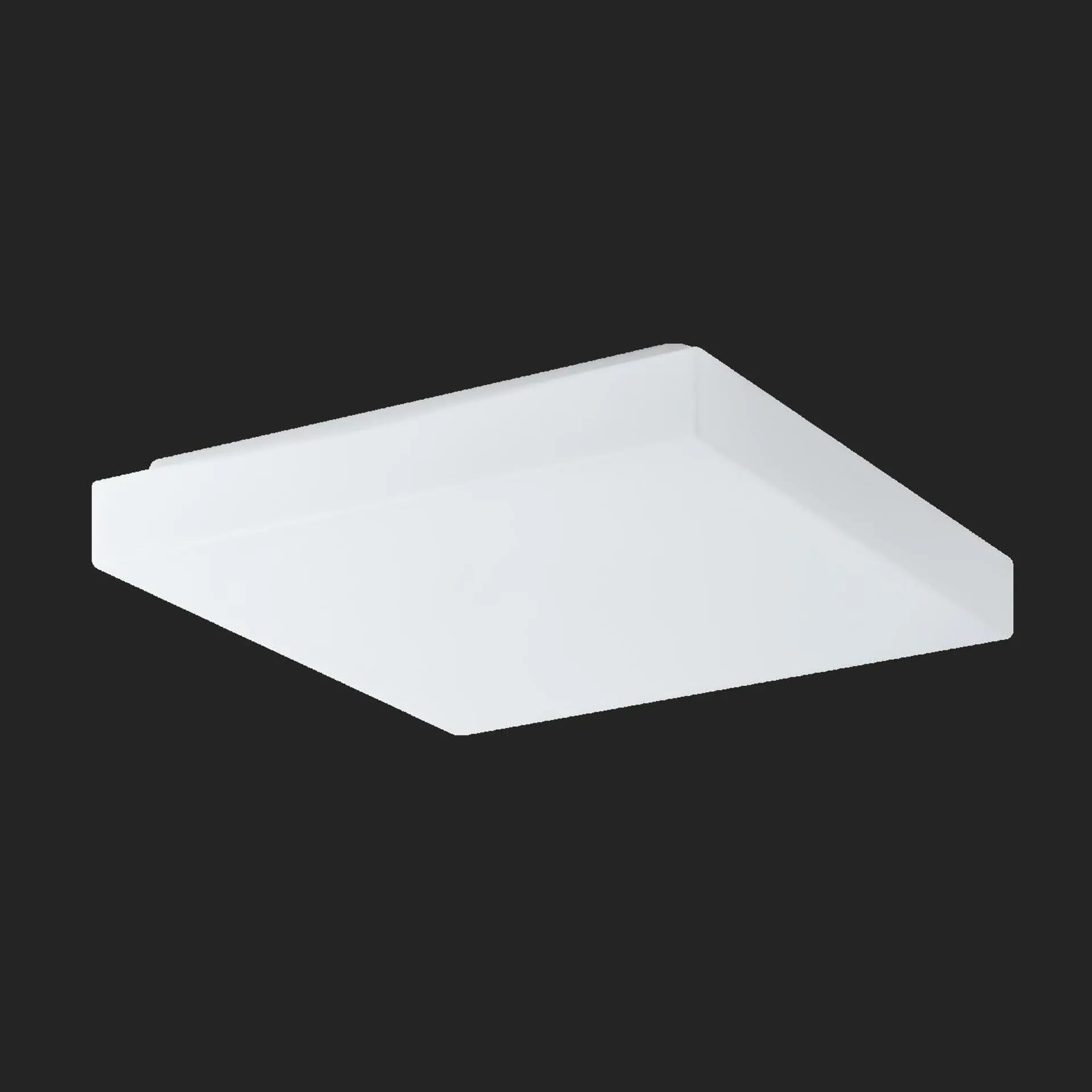 OSMONT LIB59127 LIBRA 2 stropní/nástěnné skleněné svítidlo bílá IP44 3000 K 27W LED nouzové kombinované 3 h