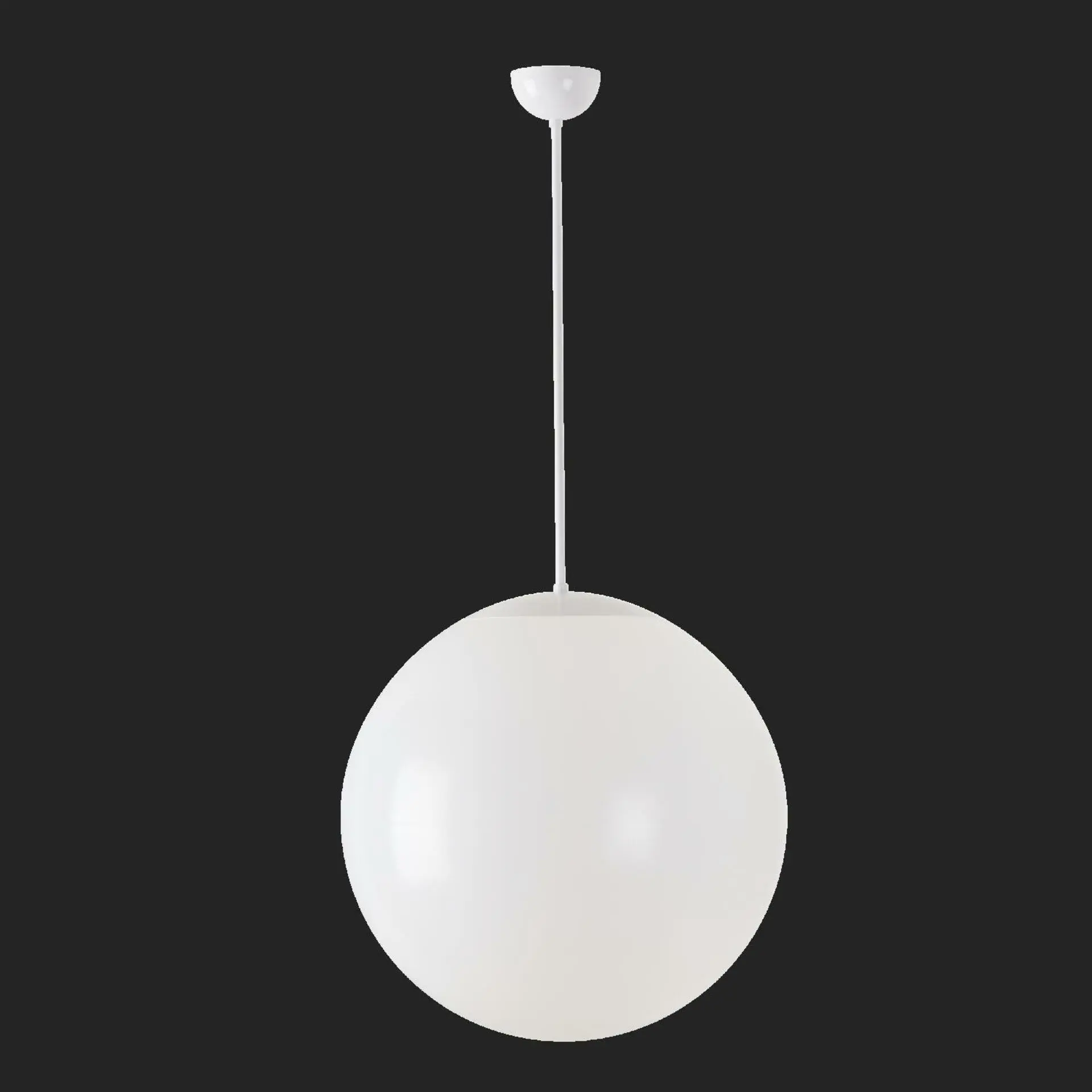 OSMONT ISI64822 ISIS S4 PM závěsné plastové svítidlo bílá IP40 4000 K 41W LED nouzové kombinované 3 h