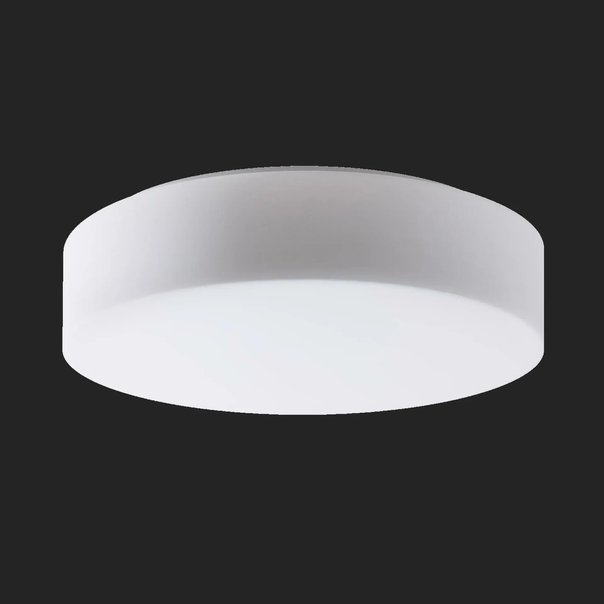 OSMONT ERI67049 ERIS 4 stropní/nástěnné skleněné svítidlo bílá IP43 3000 K 35W LED nouzové kombinované 3 h