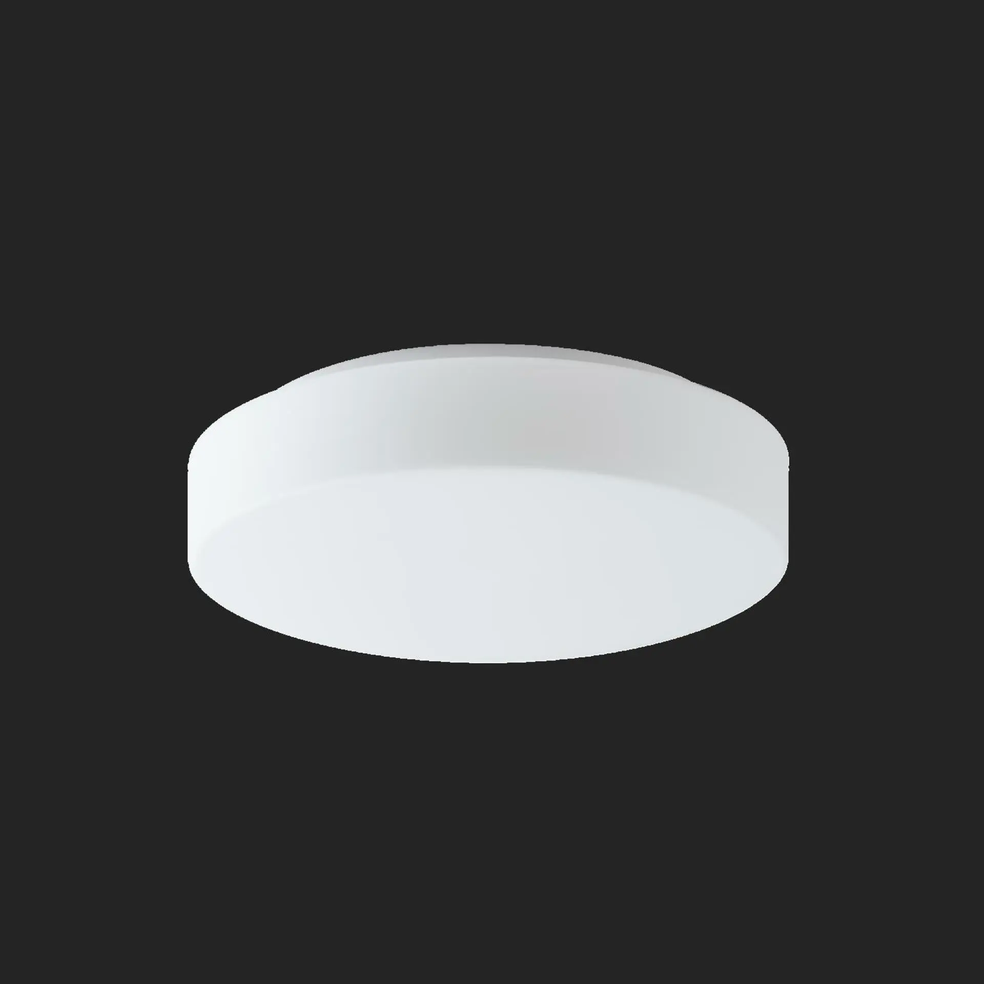 OSMONT ELS68064 ELSA 3 stropní/nástěnné skleněné svítidlo bílá IP44 3000 K 14W LED nouzové kombinované 3 h
