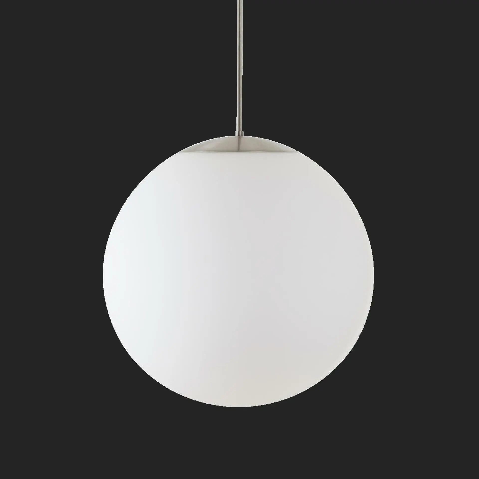 OSMONT ISI72213 ISIS P4 PM-M HP závěsné plastové svítidlo nerez broušená / bílá IP40 3000 K 58W LED nouzové kombinované 3 h