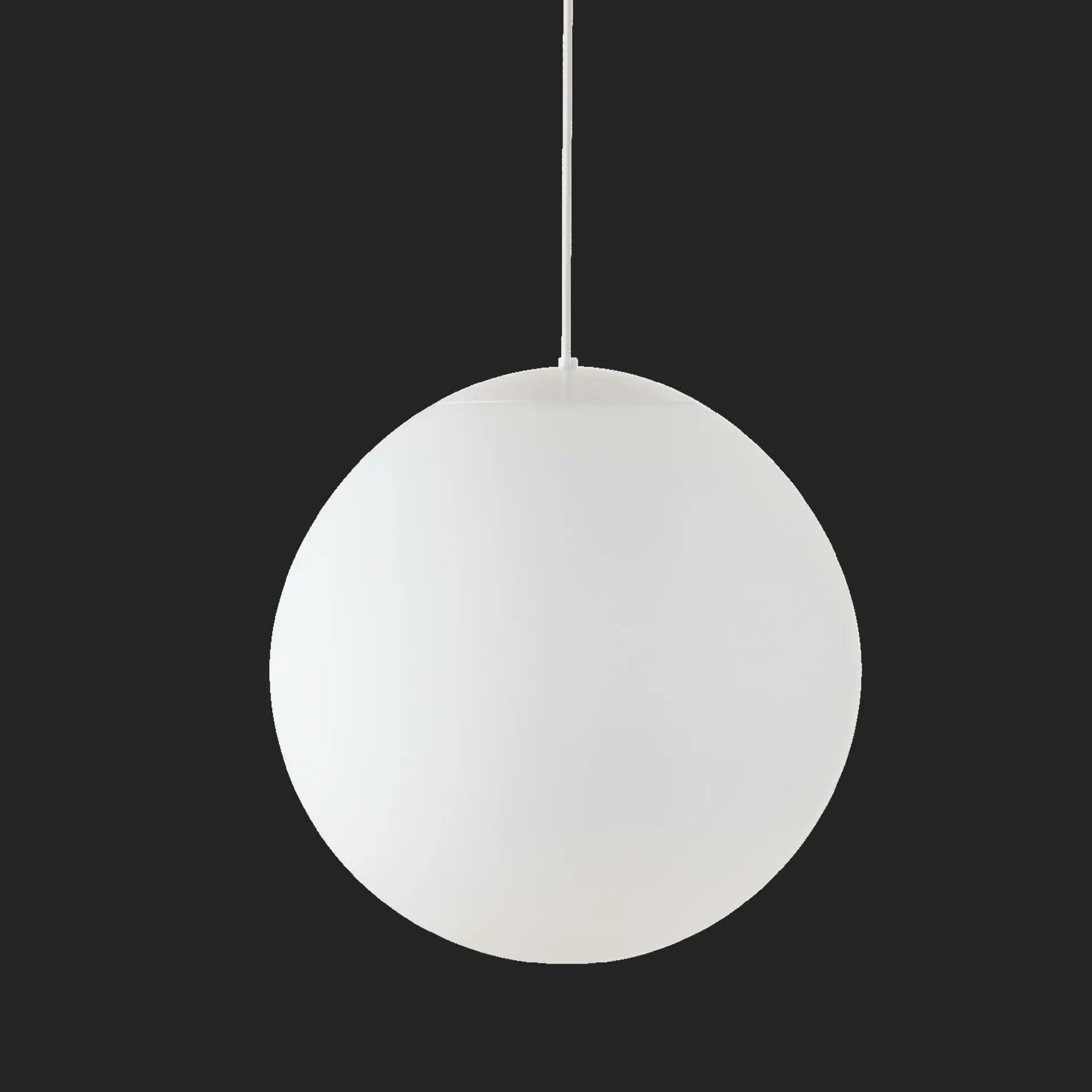 OSMONT ADR72610 ADRIA S4 HP závěsné skleněné svítidlo bílá IP40 4000 K 58W LED nouzové kombinované 3 h