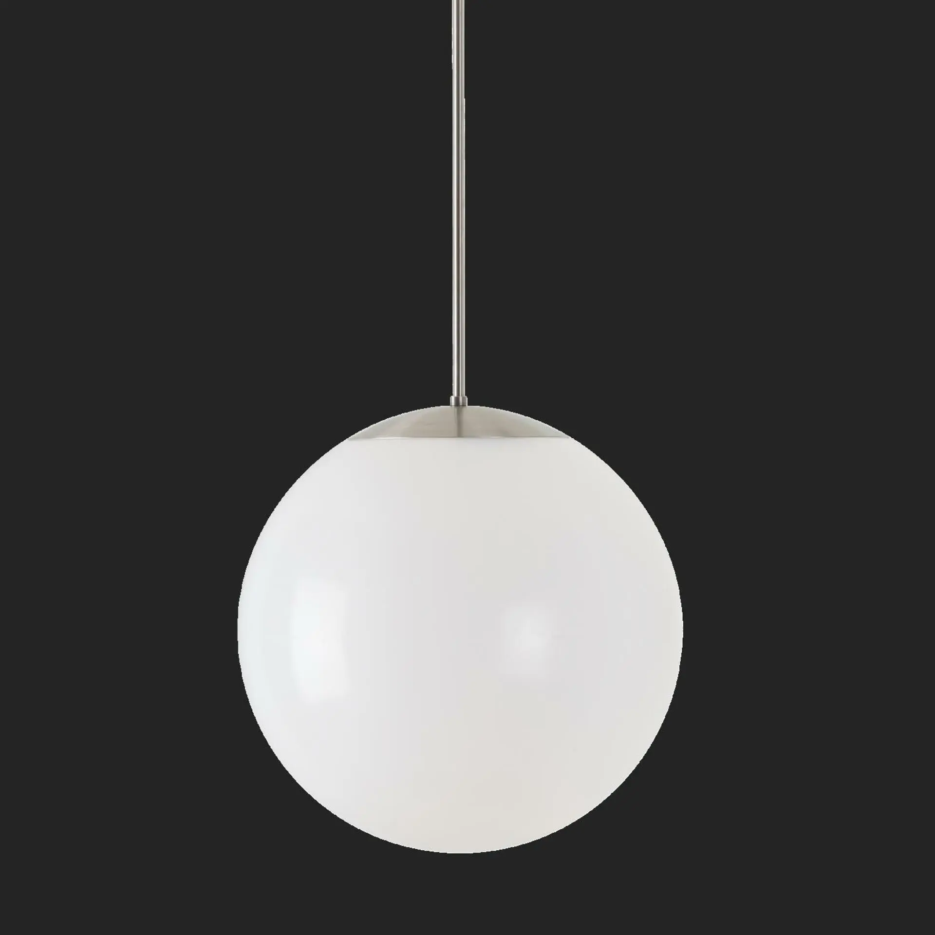 OSMONT ISI72636 ISIS P3 PM HP závěsné plastové svítidlo nerez broušená / bílá IP40 4000 K 52W LED nouzové kombinované 3 h