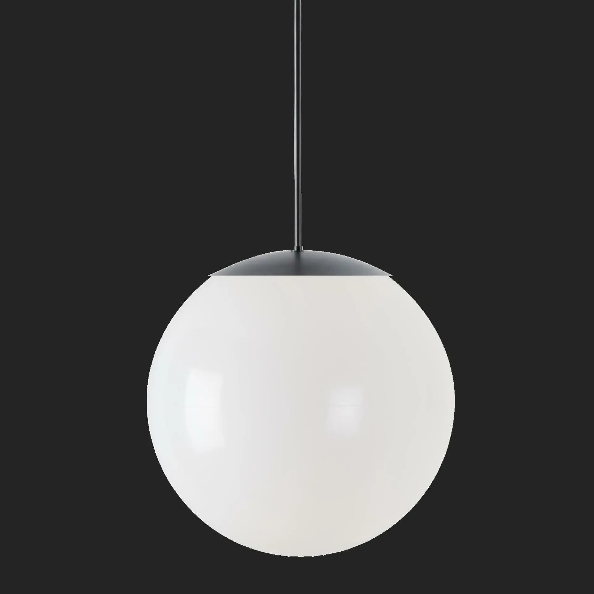 OSMONT ISI72647 ISIS P4 PM HP závěsné plastové svítidlo černá / bílá IP40 4000 K 58W LED nouzové kombinované 3 h
