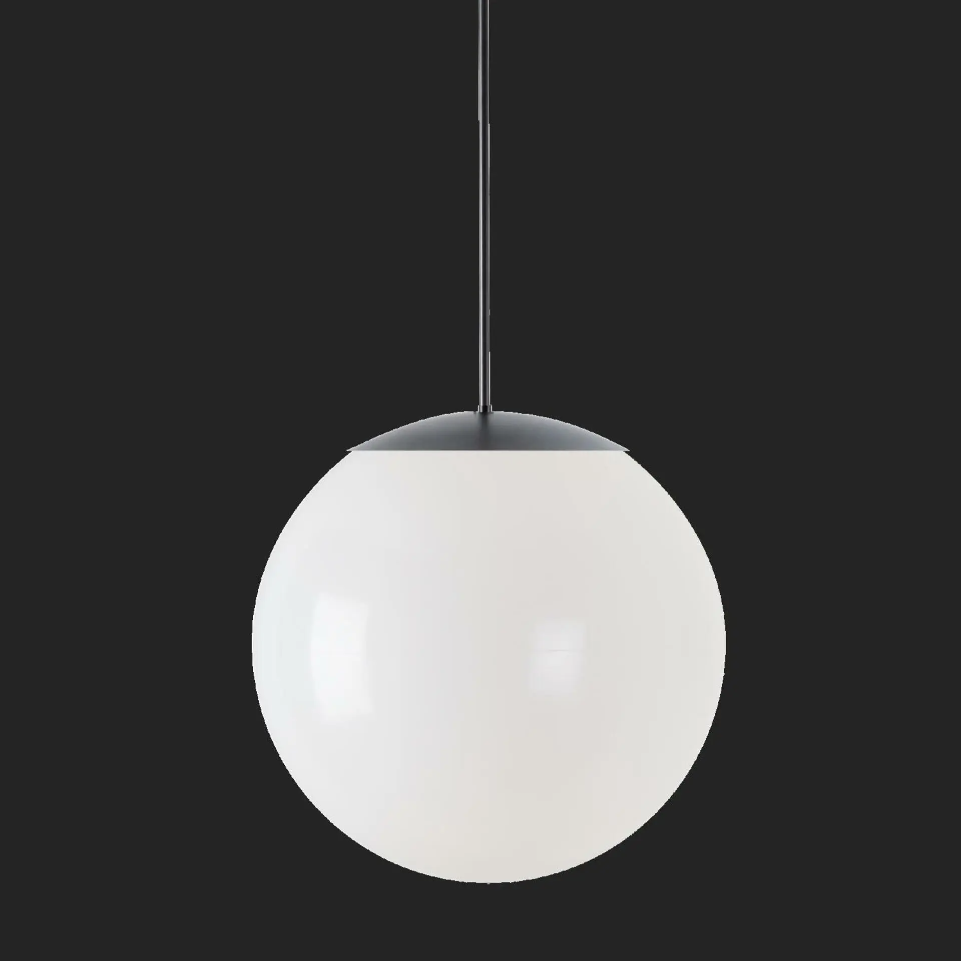 OSMONT ISI72741 ISIS S4 PM HP závěsné plastové svítidlo černá / bílá IP40 4000 K 58W LED nouzové kombinované 3 h