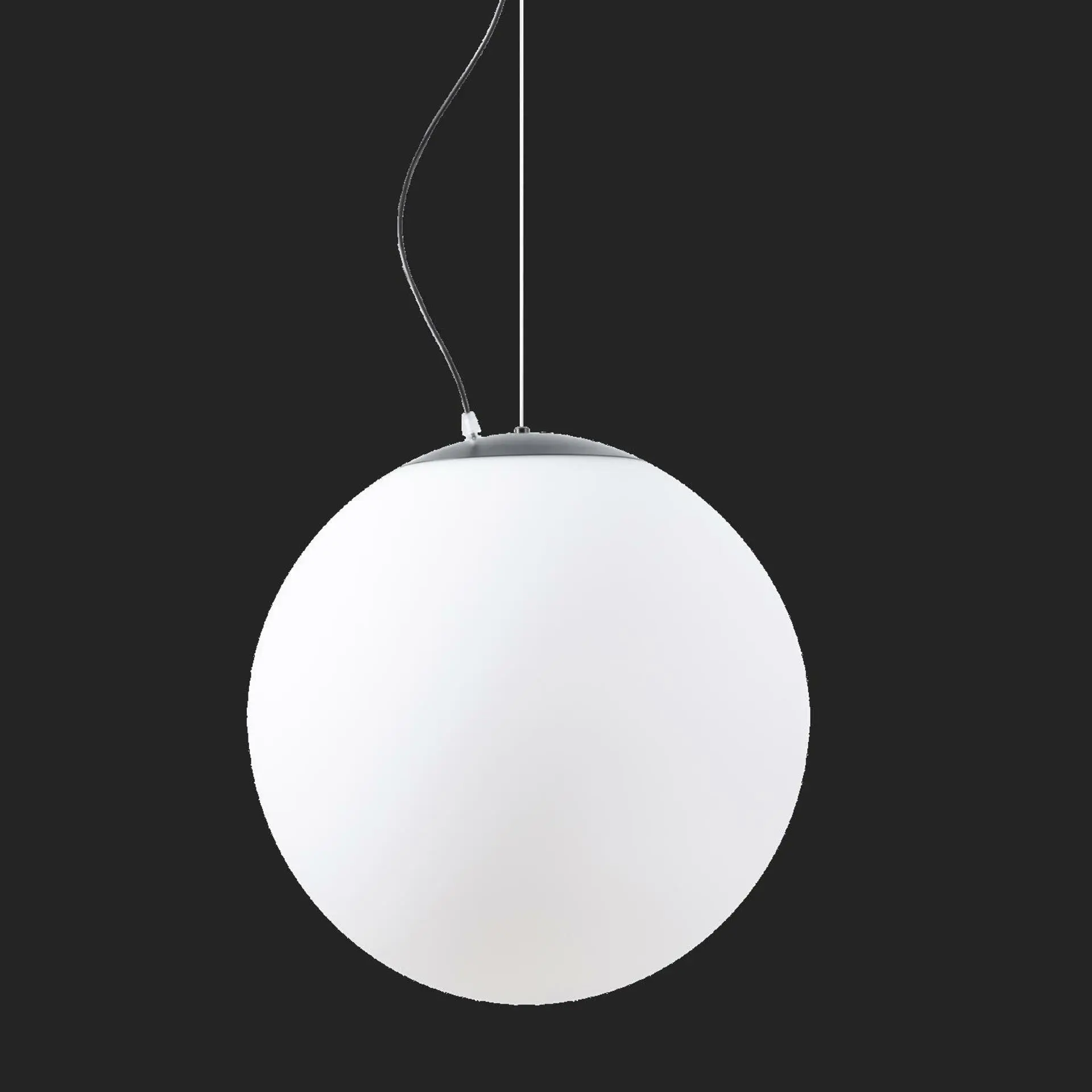 OSMONT ISI72757 ISIS L4 PM-M HP závěsné plastové svítidlo černá / bílá IP40 4000 K 58W LED nouzové kombinované 3 h