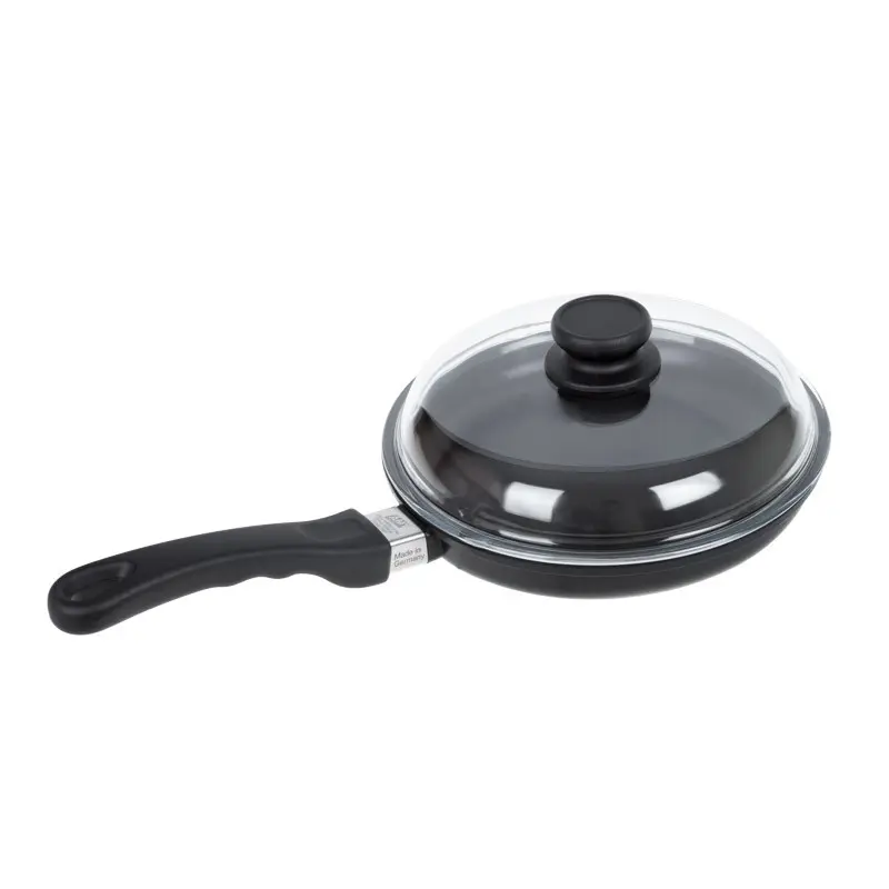 AMT Gastroguss Indukční titanová pánev ø 24 cm x 4 cm / 1.3 l s poklicí