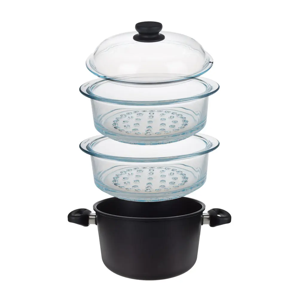 Top Alulit Napařovací titanový hrnec ø 24 cm x 11 cm na indukci