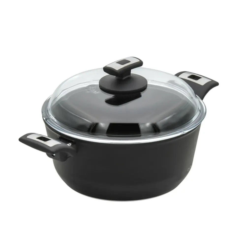 Top Alulit Titanový hrnec TITANO ø 24 cm x 11 cm / 3.8 l s poklicí