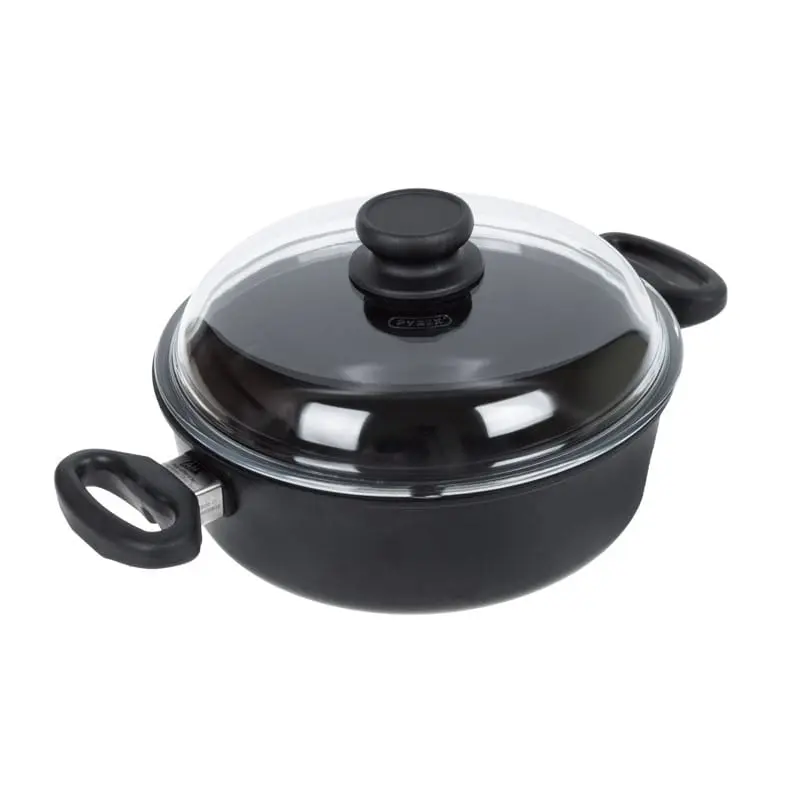 AMT Gastroguss Titanový hrnec na indukci ø 20 cm x 8 cm / 1.8 l s poklicí