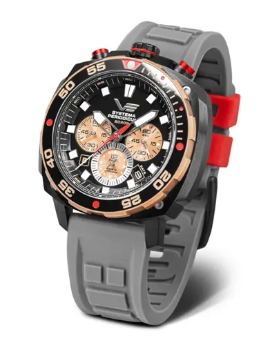 Hodinky Vostok-Europe Systema Periodicum Boron VK67-650E721 + Dárek zdarma