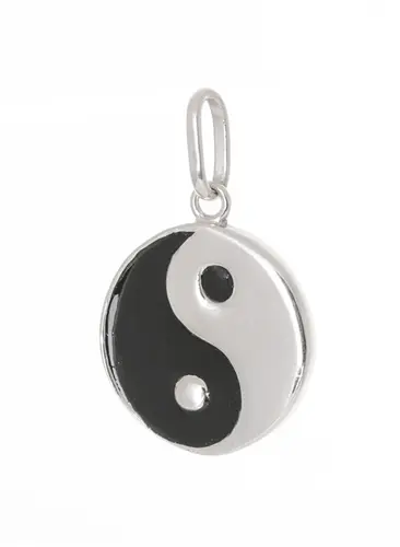 Stříbrný přívěšek Yin and Yang STRZ1055F