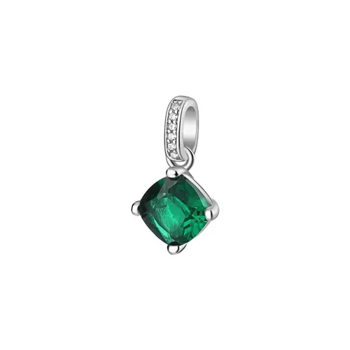 Stříbrný přívěšek se zeleným zirkonem Brosway Fancy Life Green FLG15