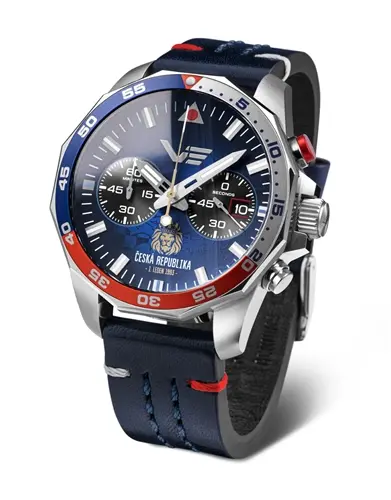Hodinky Vostok limitovaná edice Česká republika 6S21-225A481+ Dárek zdarma