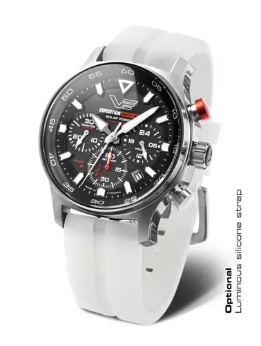 Hodinky Vostok Expedition South Pole Solar Power Chronograf VR42-592A761S luminous + Dárek zdarma