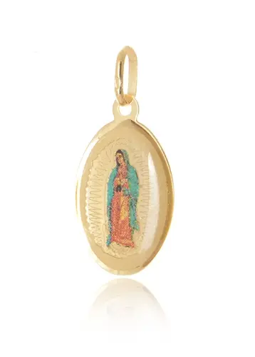 Zlatý přívěšek madonka Panna Marie ZZ1394F + dárek zdarma