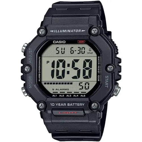 Digitální pánské hodinky Casio AE-1600H-1AVEF