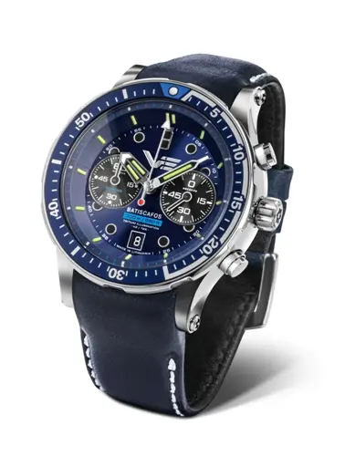 Hodinky Vostok Batiscafos Grand Chrono 6S21-511A772 + Dárek zdarma