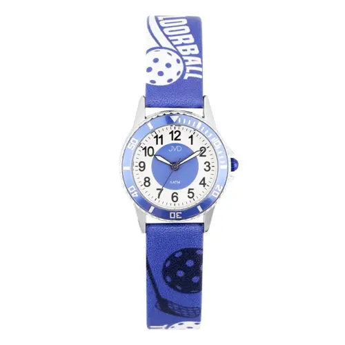 Chlapecké hodinky JVD s motivem florbalu J7234.3