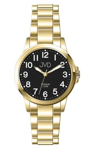 Dámské hodinky JVD titanium J5035.4 + dárek zdarma