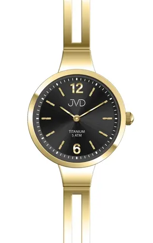 Dámské hodinky JVD titanium J5034.2 + dárek zdarma