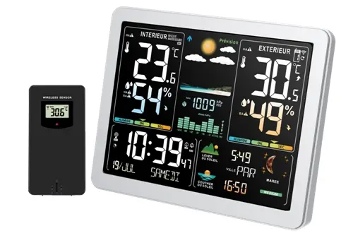 Rádiem řízená meteostanice JVD RB3568 + dárek zdarma
