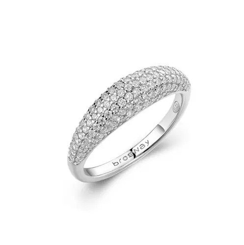 Stříbrný prsten Brosway Fancy Infinite White FIW130 + dárek zdarma