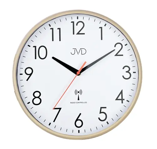 Nástěnné rádiem řízené hodiny JVD RH502.1