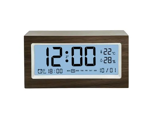Digitální budík s teploměre a vlhkoměrem JVD SB2896