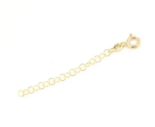 Prodlužovací řetízek ze žlutého zlata 5 cm PRZLR006F + dárek zdarma