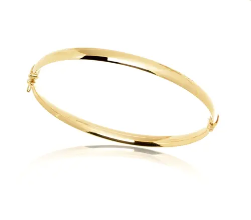 Dámský pevný náramek ze žlutého zlata ZLNA1621F + Dárek zdarma