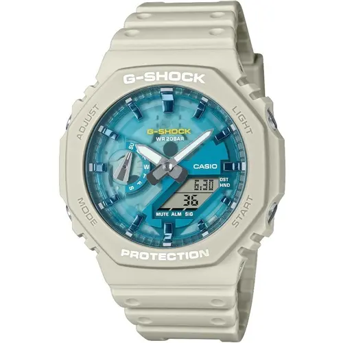 Hodinky Casio G-SHOCK GA-2100AS-5AER + DÁREK ZDARMA