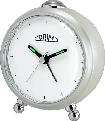 Budík s plynulým chodem Prim Alarm Simply - C01P.3796.0200.I