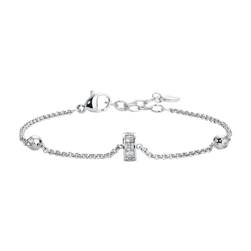 Dámský náramek Luca Barra z chirurgické oceli 16-19 cm BK2975