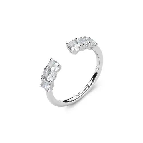Stříbrný prsten Brosway Fancy Infinite White FIW18
