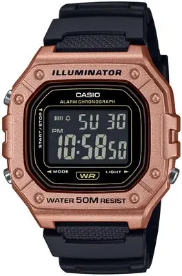 Digitální hodinky Casio W-218HM-5BVEF