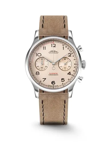 Pánské hodinky Prim Janský Pulsometer Chronograph 42 - A W01P.13282.A + Dárek zdarma
