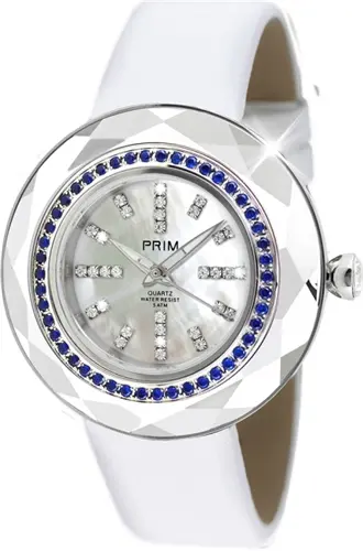 Hodinky Prim Preciosa Onyx White  W02C.10309.C + Dárek zdarma