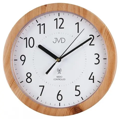 Rádiem řízené nástěnné hodiny JVD RH612.7