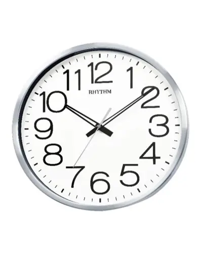 Nástěnné hodiny Rhythm s tichým chodem CMG539BR19 + Dárek zdarma