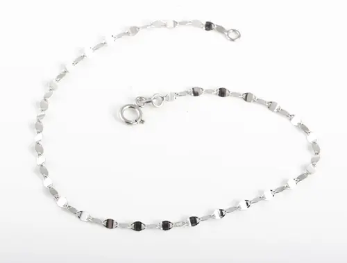 Náramek z bílého zlata ANKR VALENTINA 19 cm ZLNA687F + Dárek zdarma