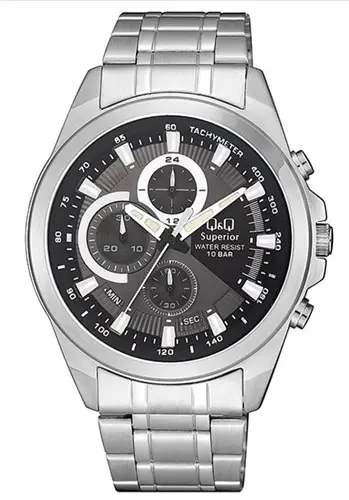 Pánské hodinky Q&Q Superior s chronografem S312J202Y + dárek zdarma