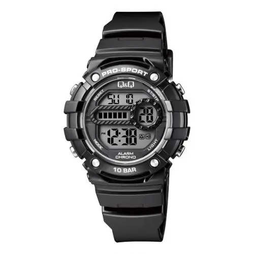 Digitální vodotěsné hodinky Q&Q M154J002Y