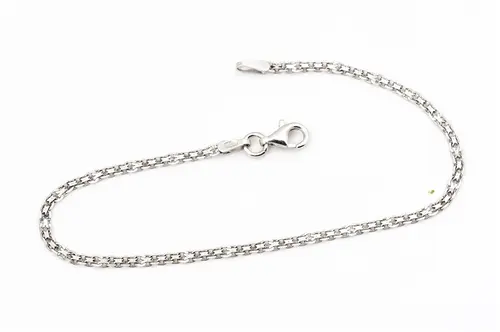 Dámský stříbrný náramek bismark STNA0414F 19 cm
