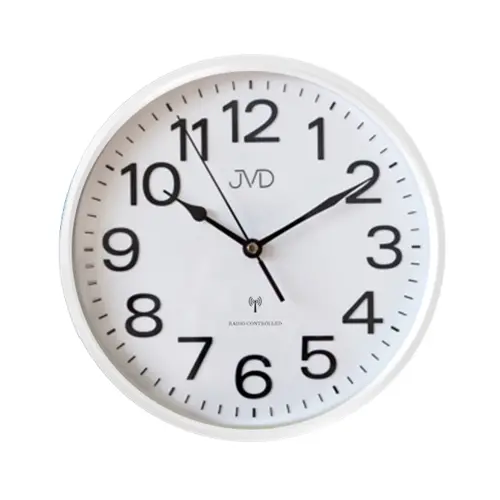 Rádiem řízené nástěnné hodiny JVD RH683.1