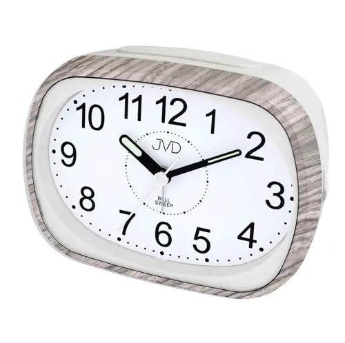 Budík s tichým chodem JVD SRP836.9